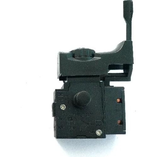 1pc AC 250V Electric hand drill speed regulation Power Tool Speed Control Trigger Button with positive and negative Switch