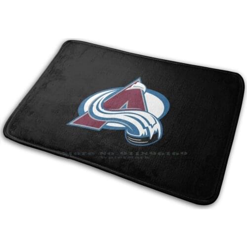 Avalanche , Colorado Mat Rug Carpet Anti-Slip Bedroom Entrance Door Mat Colorado Team Usa Us Canada Sport Ice Hockey Logo