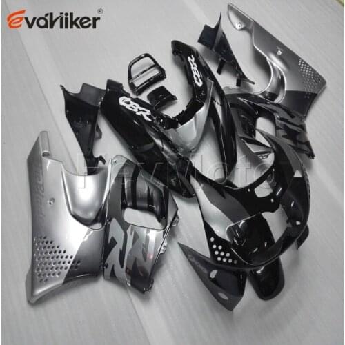 ABS Plastic motorcycle fairing for CBR900RR 1994 1995 1996 1997 silver black CBR893RR 94 95 96 97 order