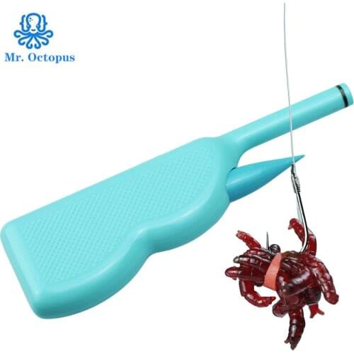 Earthworm Bloodworm Clip Portable ABS Fishing Baits Bloodworm Clip Device Fishing Lure Tackle Accessory 300 Rubber Bands