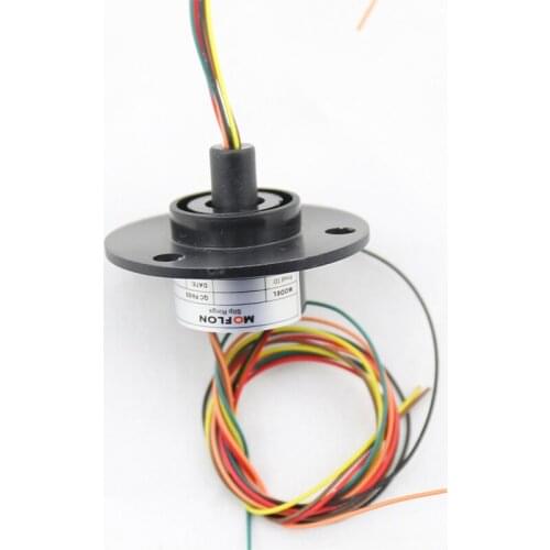 Conductive Slip Ring Outer Diameter 12.5mm Length 25.0mm 12 Slip Ring Collector Ring