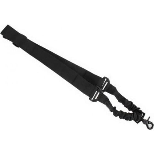 Heavy Tactical One 1 American Single Point Rifle Sling Adjustable Bungee Hunting Shoulder Strap Length for Airsoft Gun Sling Hot