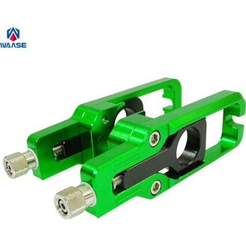 Waase For Kawasaki Ninja ZX10R ZX 10R ZX1000 2011 2012 2013 2014 2015 2016 2017 Left & Right Chain Adjusters Tensioners Catena
