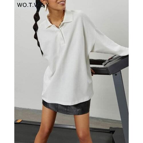 WO.T.WO.Y Womens Long Sleeve Polo Shirts China