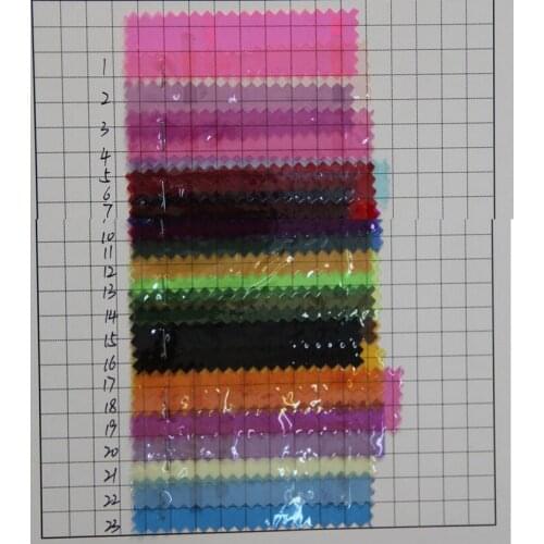 0.2mm thin factory wholesale soft transparent plastic quality colored transparent PVC fabric