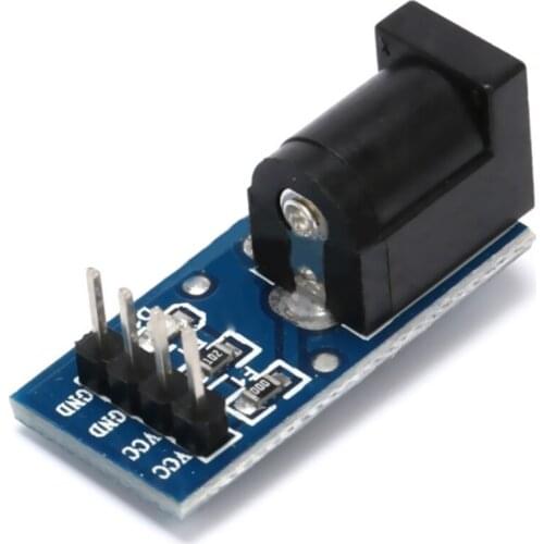 5Pcs/lot DC Jack Socket Plug Power Supply Module DC Power Adapter Plate Board Connector For Arduino