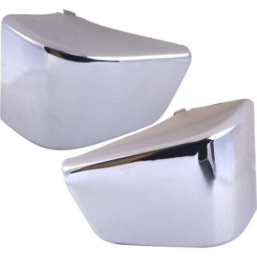 1Pair Battery Side Fairing Covers Plastic Motorcycle Fit For Honda Shadow ACE VT400 VT750 1997 1998 1999 2000 2001 2002 2003