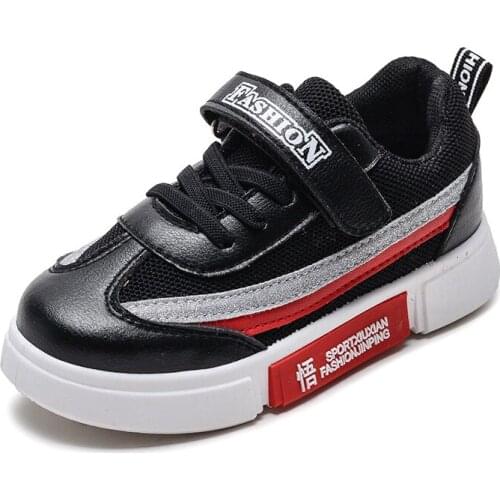 Children Sport Shoes for Boys Girls Fashion Sneakers Mesh Breathable Boys Skate Shoe Kids Casual Trainers Shoes Tenis Infantil