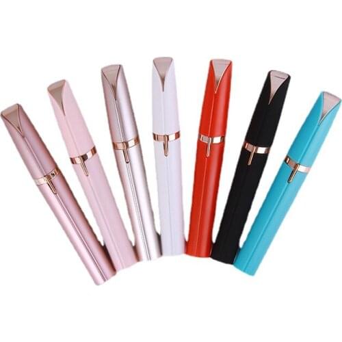 Electric Eyebrow Trimmer USB Epilator Female Makeup Tools Knife Scissors Razor for Womens Shaver Brow Shaper Eyebrow Trimmer