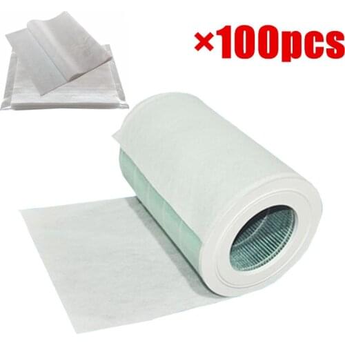 Electrostatic cotton for replacement xiaomi mi air purifier pro / 1 / 2 universal brand air purifier filter Hepa 100pcs