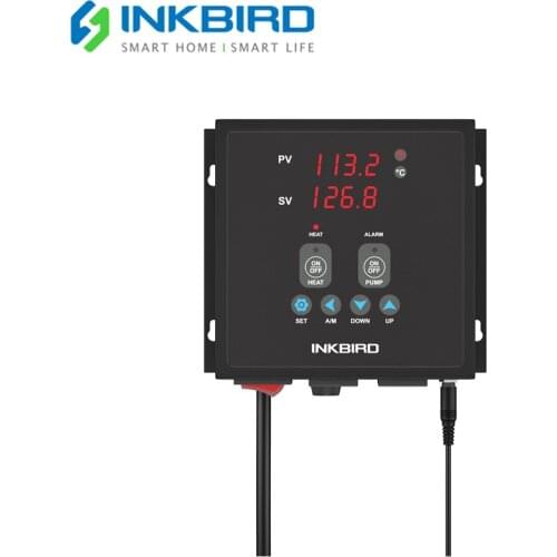 Inkbird IPB-16S PID Controller 15A Digital Pre-Wired PID Thermostat with NTC Probe Temperature Controller for Incubator Brewing