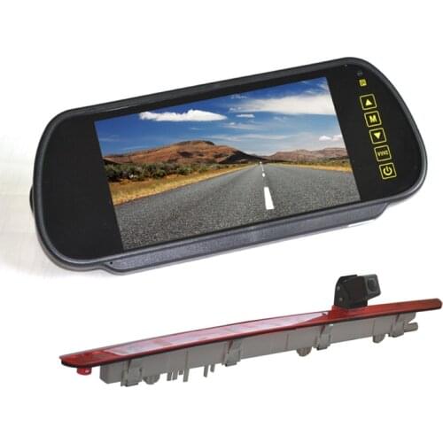 Vardsafe VS381K | Reversing Camera + 7 Inch Rear View Mirror Monitor Screen for Mercedes-Benz Vito Metris Viano Valente V-Class