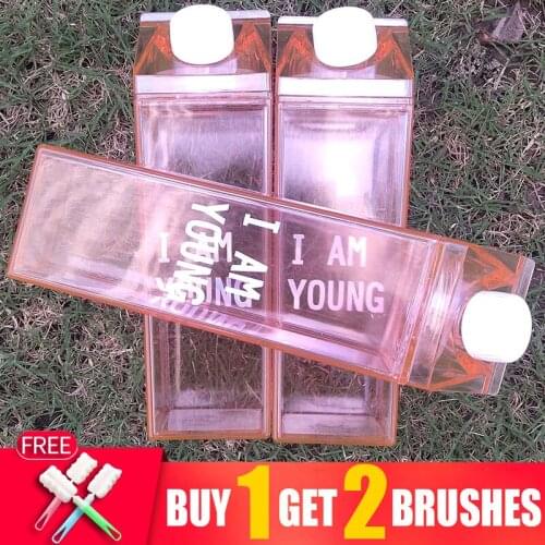 Summer 500ml Portable Leak-proof Water Bottles Girl Bottle High Quality Tour Outdoor Bicycle Sports Drinking Plastic Water Cup