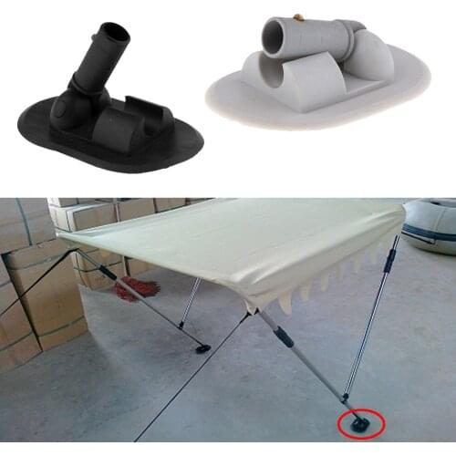 Marine PVC Awning/ Sun Shelter Mount Fitting for Speedboat Fishing/ Inflatable Boat Dinghy Yacht Accessories