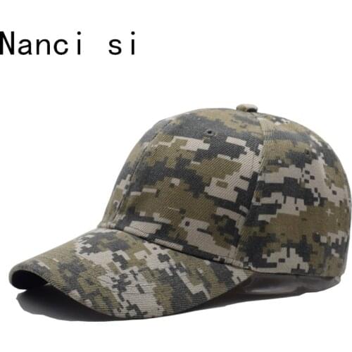 Nanci si 2017 Camouflage Baseball Cap Snapback Caps Casquette Hats Fitted Casual Gorras Hip Hop Dad Hats For Men Women Unisex