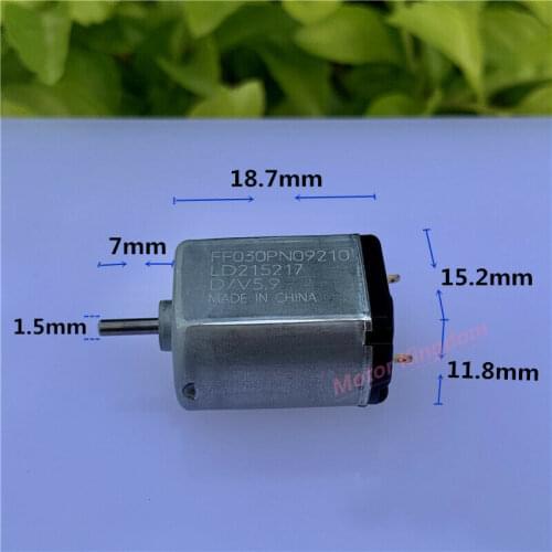 Original MABUCHI FF-030PN-09210 D/V5.9 DC 3V 5V 6V 7V 14800RPM High Speed Low Noise Precious Metal Brush Motor