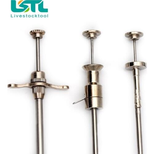 Artificial Insemination Gun for Cattle Cow Dairy Universal Clip Type Farm Equipment Semen 0.25Ml 0.5Ml A.i.veterinary Instrument