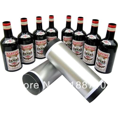 Multiplying Bottles Black 8 Bottles/Moving, Increasing and Black Bottles - Stage Magic / Magic Trick, Gimmick, Props