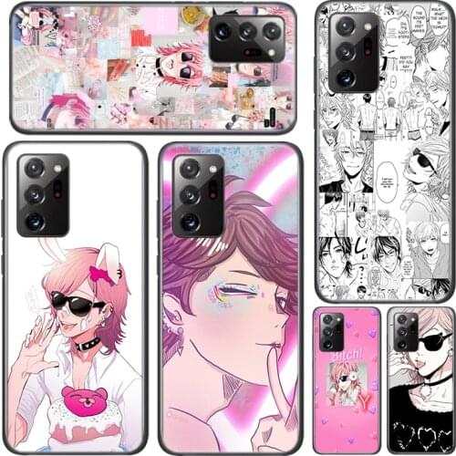 Anime Yarichin Club Silicone Cover For Samsung Galaxy A01 A11 A12 A21 A21S A31 A41 A42 A51 A71 A81 A91 UW Phone Case