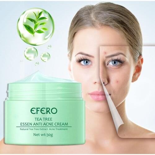 EFERO Green Tea Ance Treatment Whiteing Face Cream Oil Control Moisturizing Serum Anti Aging Wrinkle Repair Face Skin Care