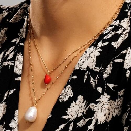 WEALTHYBOO Pearl Necklaces For Women