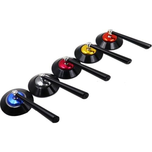 2 Pcs Universal 8mm/10mm CNC Rear View Mirrors Round Motorcycle Mirror