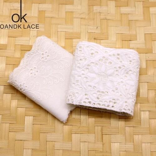 100% cotton embroidery lace embroidery lace embroidery with decorative fabric editor in chief knitting DIY clothing accessories