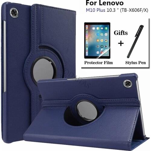 2020 Cover For Lenovo Tab M10 FHD Plus 10.3'' TB-X606F TB-X606X funda Case For Lenovo Tab M10 Plus X606 Caqa Coque +film+Pen