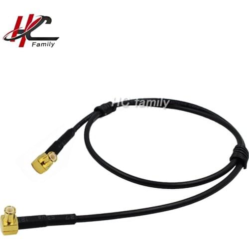 50cm 1m 2m Right angle MCX Male plug to MCX Male plug RG-174 Coax Coaxial Cable Pigtail