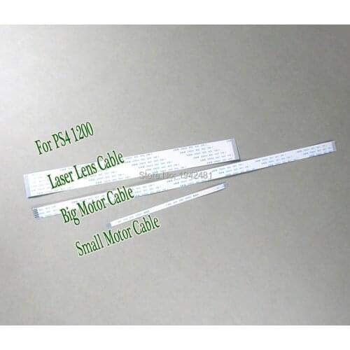 60pcs For Sony Playstation 4 PS4 1200 Laser Lens Power Switch Ribbon Flex Cable Replacement Kits Drive Motor Flex Ribbon Cable