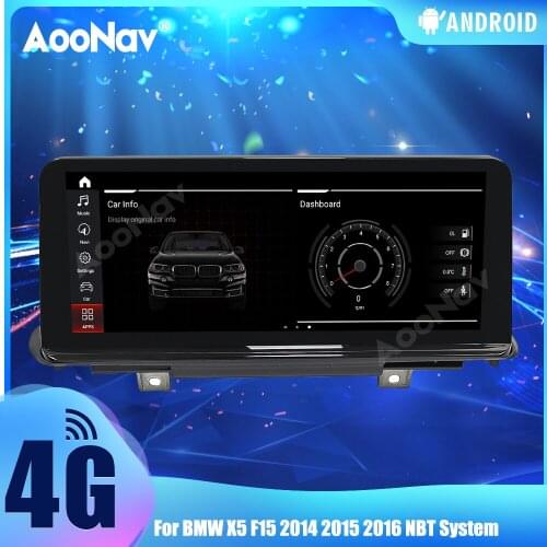 2 Din Car Radio For BMW X5 F15 2014 2015 2016 NBT System Android 11 Touch Sceen GPS Navigation Autoradio Multimedia Player
