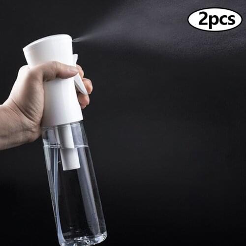 Behogar Empty Spray Bottles Refillable Continuous Fine Mist Spray Bottle for Hair Gardening Makeup Disinfection 300ml Capacity