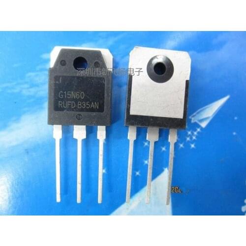 Free Shipping 10pcs/lot G15N60RUFD G15N60 TO-3P NEW Goods in stock