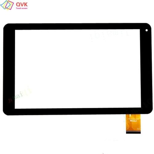 Black 10.1 Inch for WOLDER MITAB ONE 10 PLUS Capacitive touch screen panel repair replacement spare parts free shipping