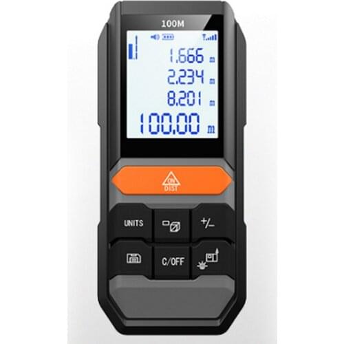 Laser Rangefinder 40M 80M 100M 120M Digital Distance Meter for Engineering Building House Decoration Survey Construction Tools