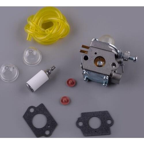 9pcs Carburetor Carb Kit Accessories Fit For Ryobi RBL30MVA/B RLT30CES/A/B Homelite HBL26BP HBC26SJ HBC26SJS