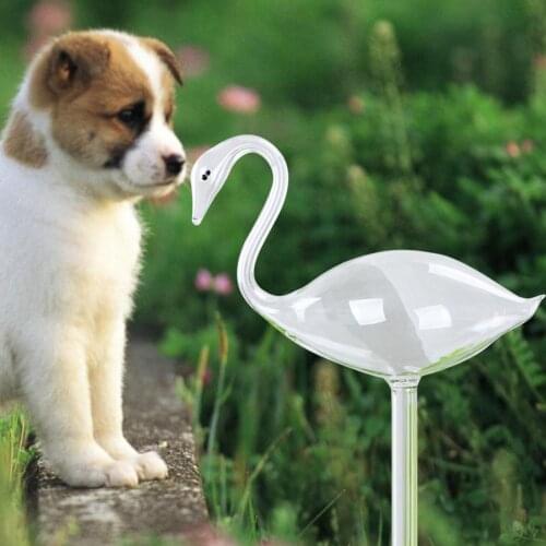 Cute DIY Automatic Flower Watering Device Glass Self-Watering Stakes Plant Glass Waterer Automatic Irrigation Water Globe