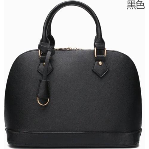 Genuine Leather European And American Style Fashion Cowhide Fashion Women Bag Nature Soft Cowhide Versatile Shoulder Bags