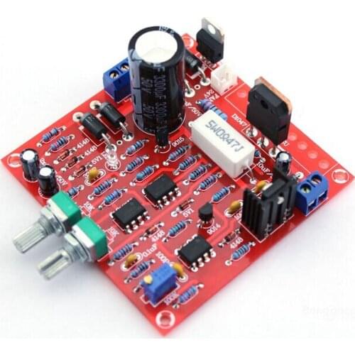 N202 5sets/lot Red 0-30V 2mA-3A Continuously Adjustable DC Regulated Power Supply DIY Kit for school education lab