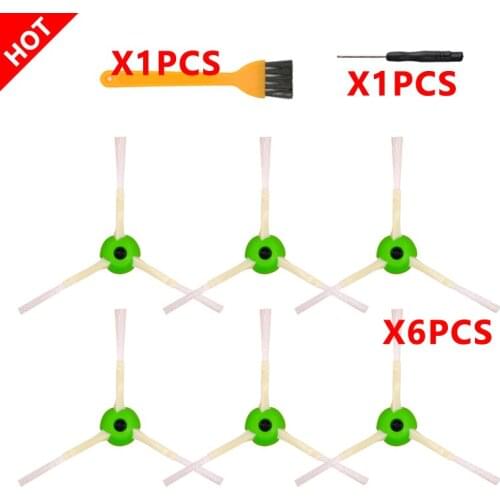 8-pack replacement parts for iRobot Roomba accessories side brush for e5 e6 i7 i7+ vacuum cleaner spare parts