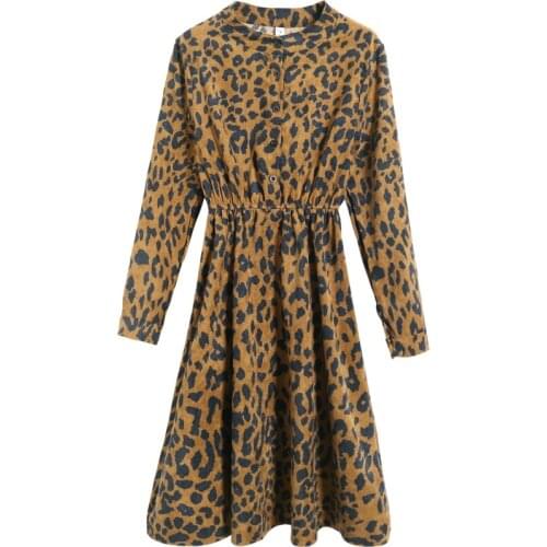 Pastel Elegant Retro Vestidos Trendy Boho Robe Harajuku Sexy Midi Dress Women Winter Autumn Women Clothes Leopard Ukraine