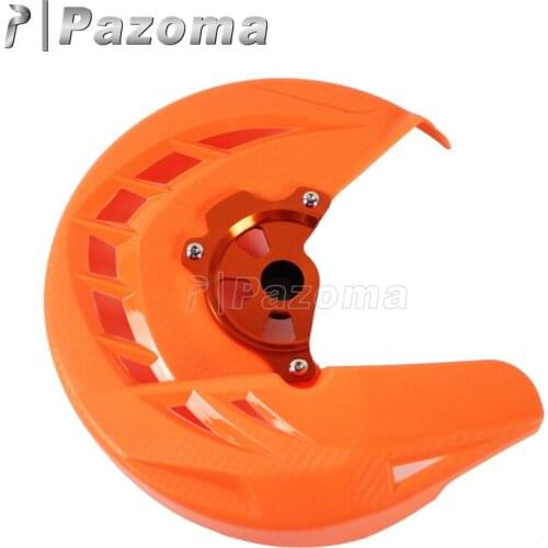 Enduro Supermoto Motocross Orange Front Brake Disc Protector Cover for SX SX-FXC XC-F EXC EXC-F 125-530 FE TE FC