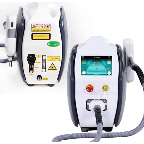 Professional q switched nd yag laser tattoo removal machine with CE approved