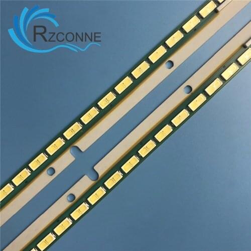 2pcs 605mm LED Backlight Lamp strip 72leds for Skyworth tv 55E790U Light Bar 6916L1745A 6916L1746A Aluminum 6922L-0087A