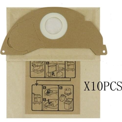 For KARCHER A2000 A2004 A2014 A2024 A2054 A2064 A2074 S2500 WD2200 WD2210 WD2240 Vacuum Cleaner Dust Filter Paper Spare Parts
