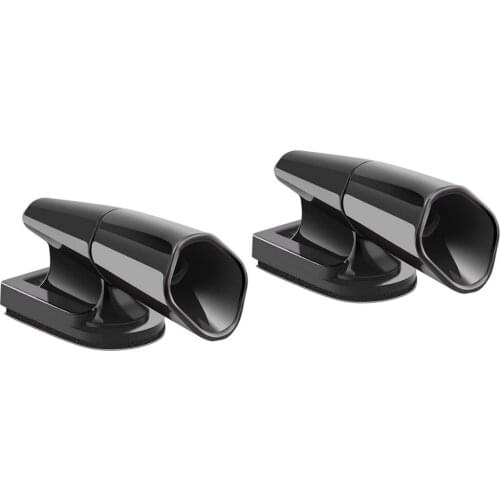 2 Pcs Ultrasonic Animal Saving Wind Whistle Cars Motorcycle Deer Warning Repeller for Forest Driving Automobile Accessories