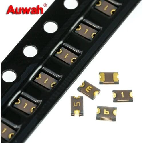 50Pcs 0805 PPTC SMD Resettable Fuse 100mA 0.1A 200mA 0.2A 0.35A 500mA 0.5A 0.75A 1.1A Self-Recovery Fuses