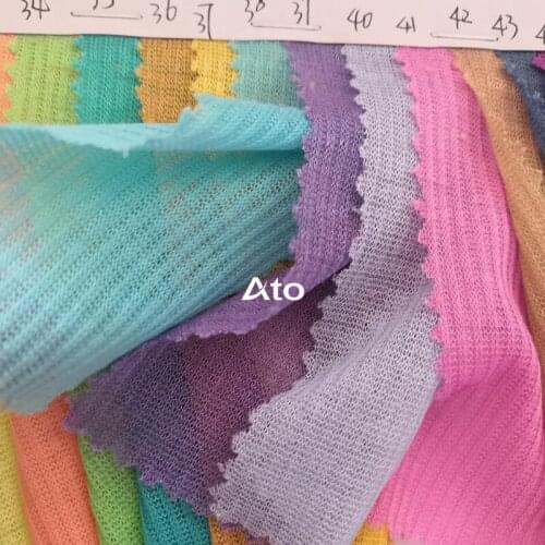 70g thin knitted clothing fabric toy doll accessories manual DIY cloth wholesale Multicolor optional The volume is 150 meters