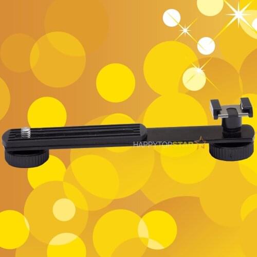 Photo 1/4" UNC Camera Screw Hot shoe Holder Mount Bracket Adapter for Studio Tripod Light Stand and flash Base