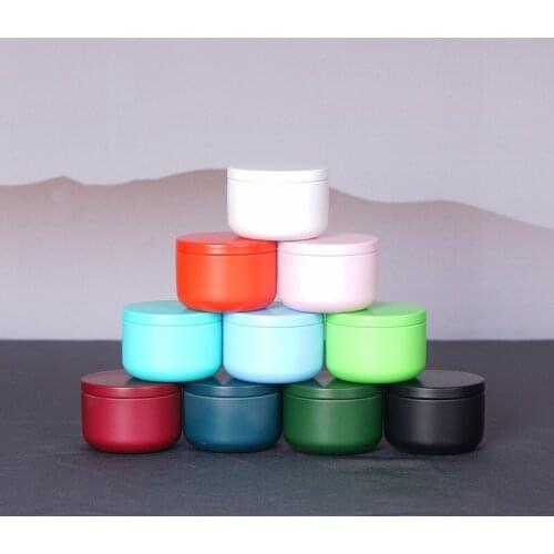 Kitchen Tea Box Jar Storage Holder Sweetmeats Candies Cans Teaware Tea Caddies Tin Containers Storage Box